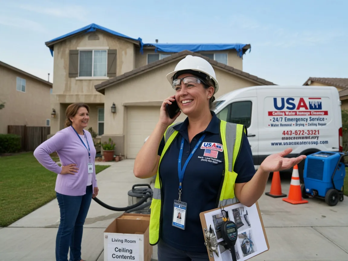 Ceiling Water Damage Restoration Mondovi, WI FAQs